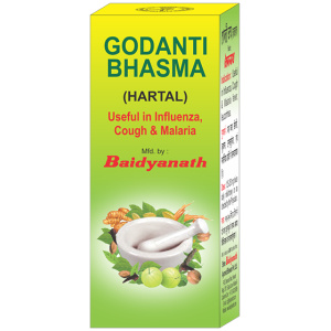 GODANTI HARITAL BHASMA 10 GM