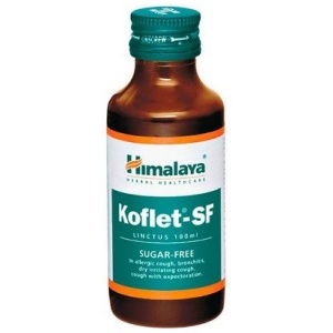 KOFLET SUGAR FREE SYRUP 100ML