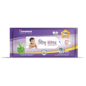 SHISHU ANAND BABY WIPES 72 N HIMALAYA