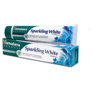 HIMALAYA SPARKLING WHITE TOOTHPASTE 80 GM