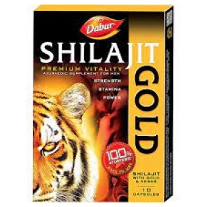 SHILAJIT GOLD CAPSULES DABUR 10TAB