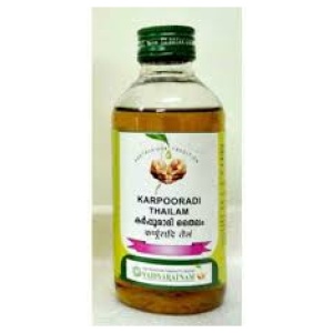 KARPOORA  THAILAM VAIDYARATNAM 200ML