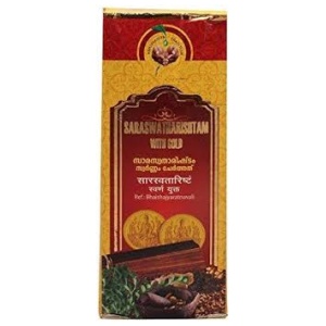 SARASWATHARISHTAM WITH GOLD 100 ML VAIDYARATNAM